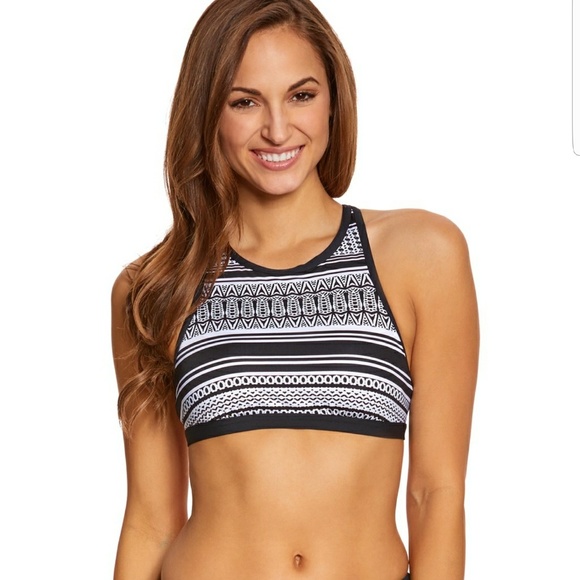 JAG Other - JAG ethnic stripe swim top NWT